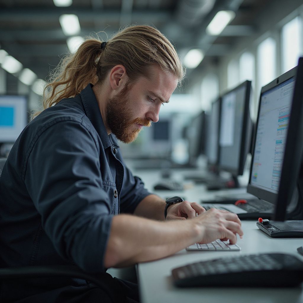 Fertigungslinie digitalisiert